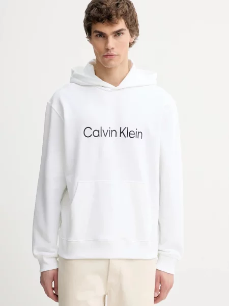Calvin Klein hanorac de alb