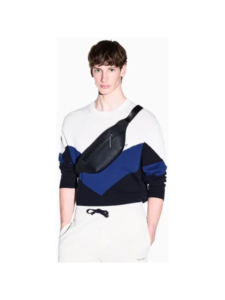 Opasaný ľadvinka Armani Exchange modrá