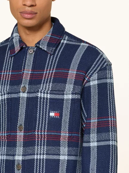 Džínová bunda Tommy Jeans bílá