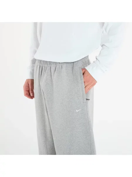 Pantaloni Nike din fleece alb