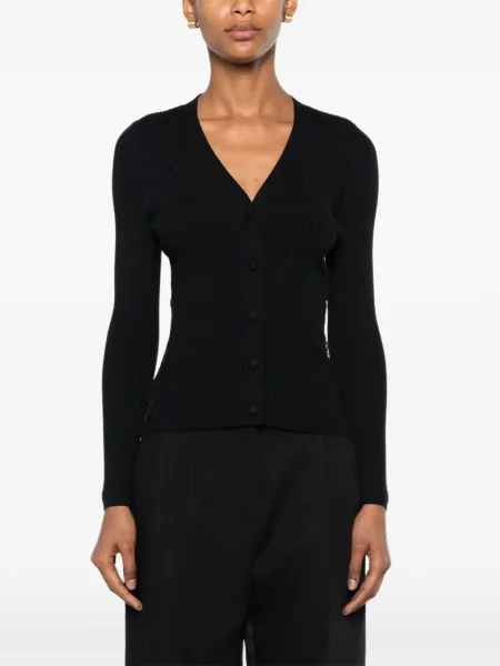 Cardigan Sandro tricotate negru