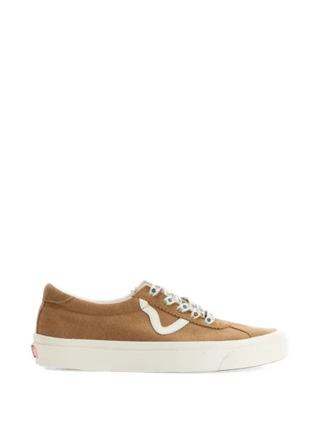 Sneakerși Vans cu șireturi din dantelă maro