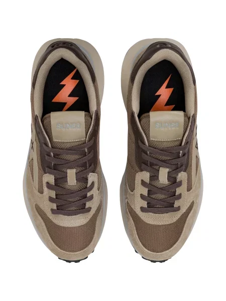Pantofi Sun68 bej