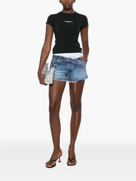 Pantaloni scurți Alexander Wang albastru