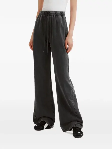 Pantaloni Tout A Coup cu cordon gri