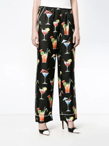 Pantaloni Dolce & Gabbana cu imagine negru
