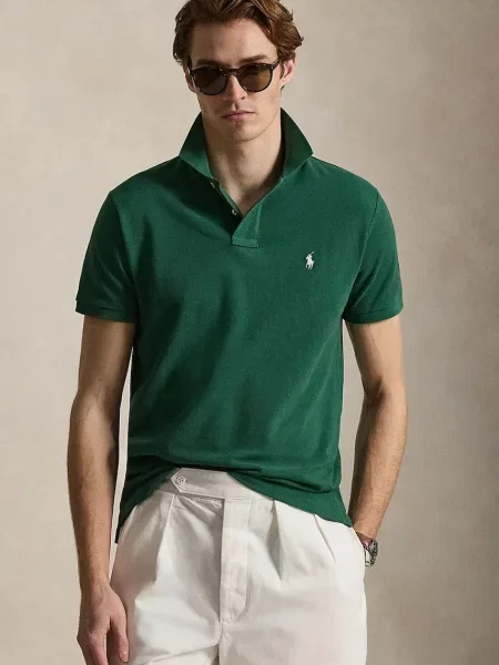 Tricou polo Polo Ralph Lauren verde