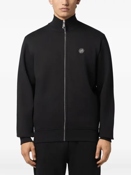 Geacă Philipp Plein cu imagine alergare negru