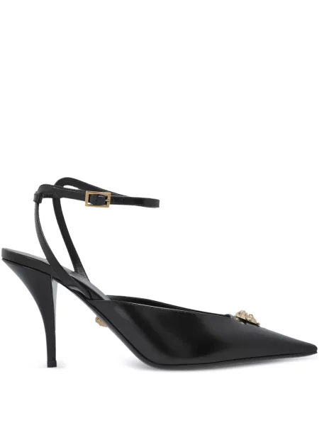Pantofi cu toc Versace negru