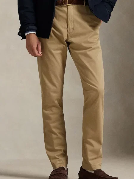 Polo Ralph Lauren pantaloni pentru bărbați cu bej