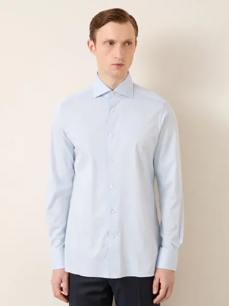 Zegna Košile Regular Fit tmavě modrá