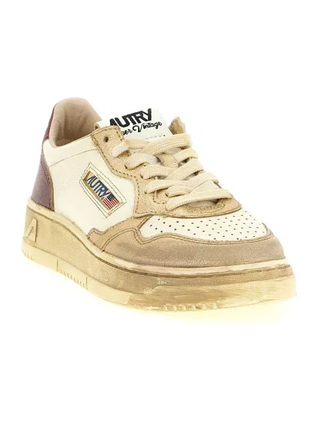Sneakersy Autry skórzane beżowe
