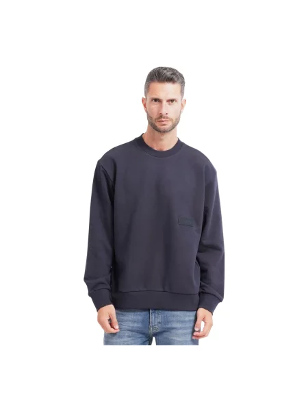 Bluza nierozpinana Hugo niebieska