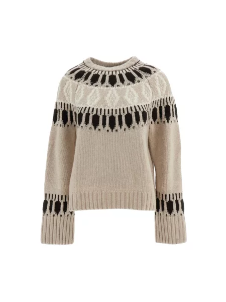 Sweter Arch4 z kaszmiru beżowy