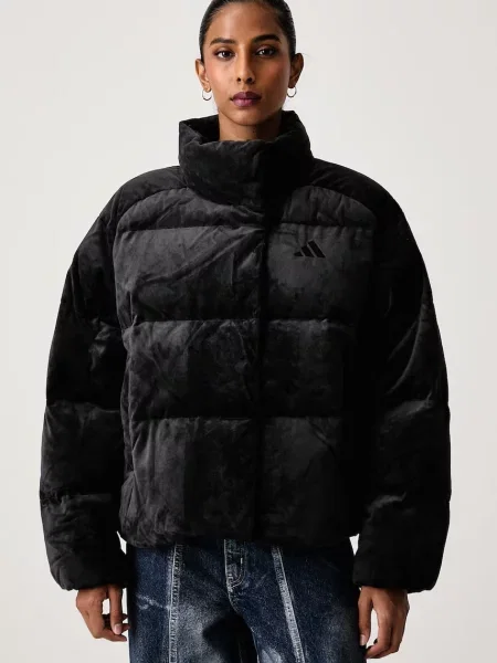 Adidas jachetă scurtă pentru femei Helionic negru