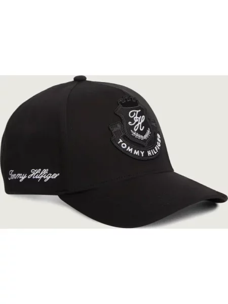 TOMMY HILFIGER Șapcă Heritage / alb negru