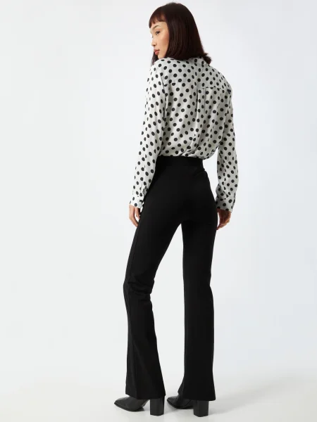JDY Pantaloni Pretty' negru