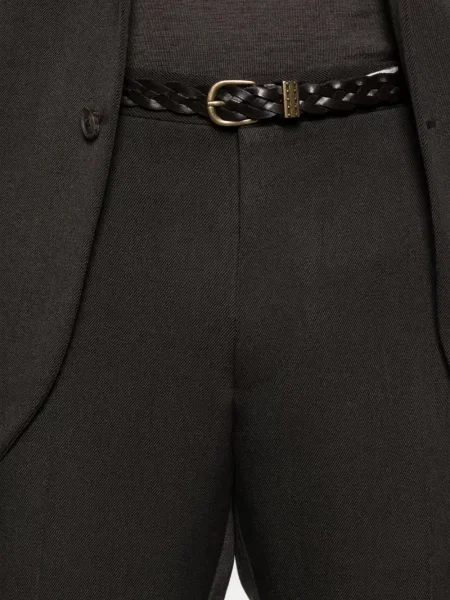 Velcro kelnės Corneliani ruda