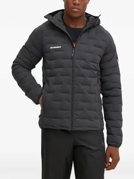 Geacă Mammut cu glugă negru