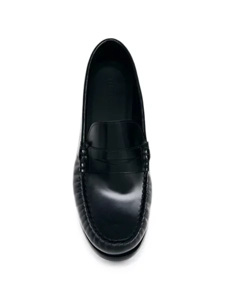 Pantofi loafer Alohas din piele negru