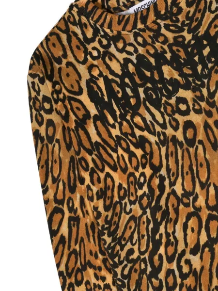 Bluza dziecięca Moschino brązowa