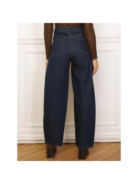 Blugi La Modeuse albastru