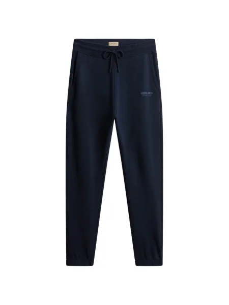Șnur de strângere pantaloni Woolrich alergare cu autograf albastru