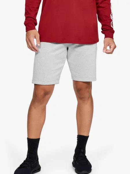 Pantaloni scurți Under Armour din fleece gri