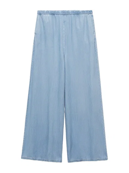 MANGO Džíny SIROS světlemodrá