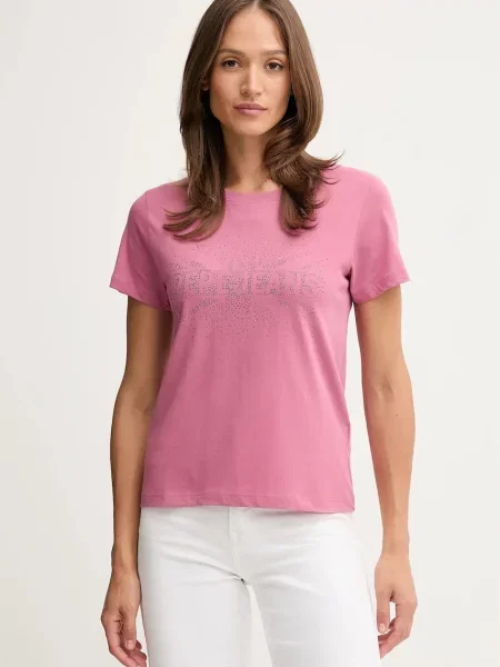 Pepe Jeans tričko růžové