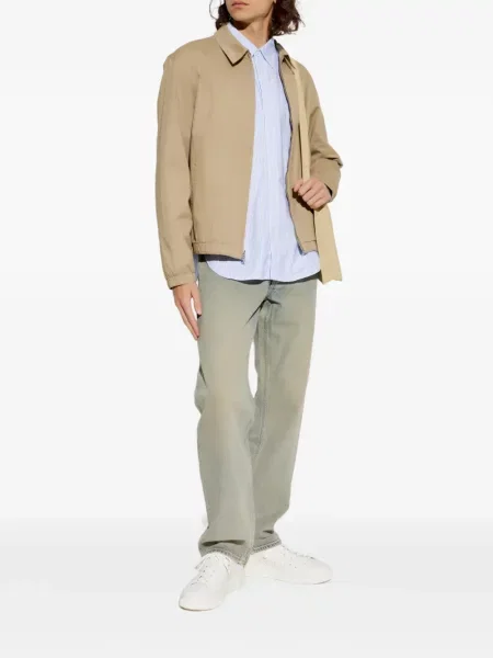 Cămașă Rag & Bone cu dungi albastru