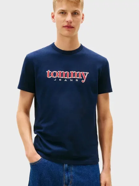 Футболка Tommy Jeans синя