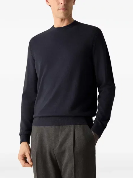 Pulover Zegna din cașmir albastru
