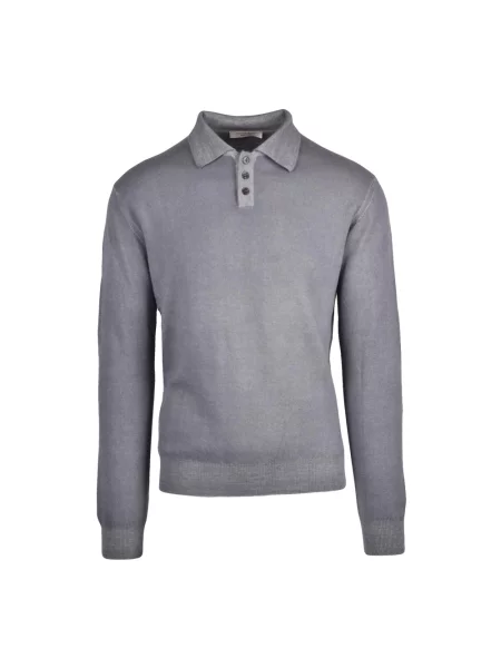 Sweter Wool & Co wełniany szary
