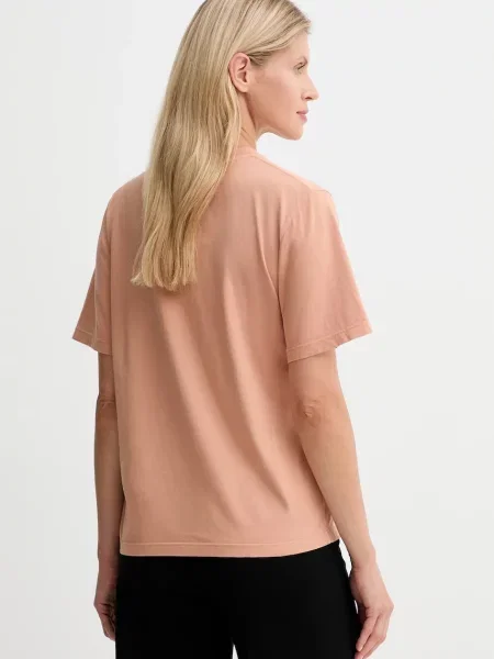 Maison Margiela tricou din portocaliu