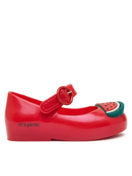 Balerinos Melissa Mini Melissa Sweet Love Picnic Bb raudona