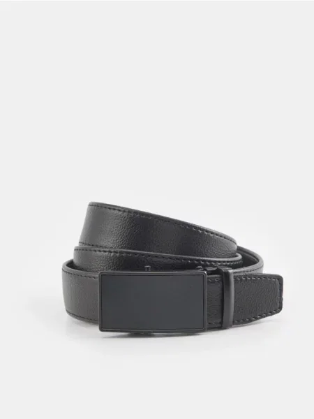 Ремень Sinsay с ремешками черный