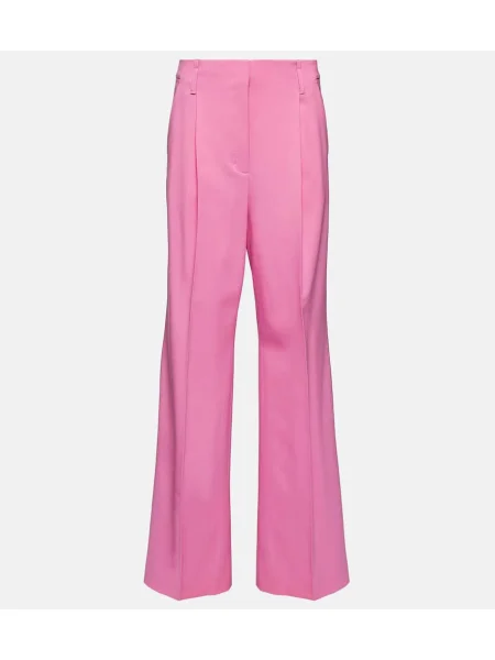 Pantaloni Dorothee Schumacher de lână roz