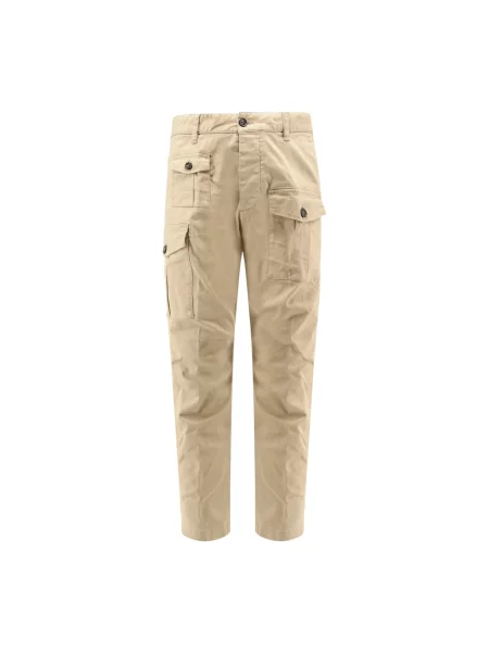 Bojówki Sexy Cargo Fit blau beżowe