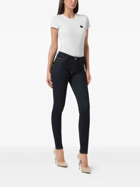 Skinny fit traperice Philipp Plein plava