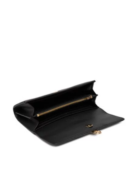Tommy Hilfiger Denarnica Th Libre Large Flap Wallet črna