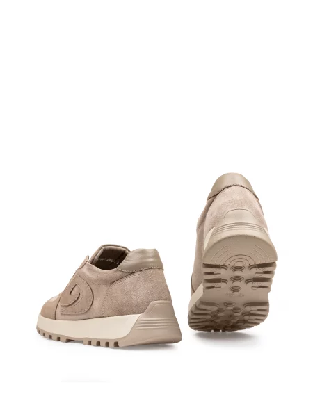 Замшеві Кросівки повсякденні Alex Bell бежевий
