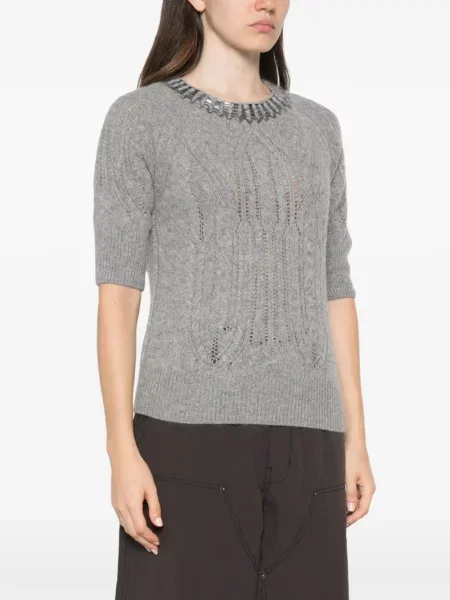 Top Ermanno Scervino tricotate gri