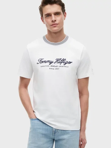 Футболка Tommy Hilfiger біла