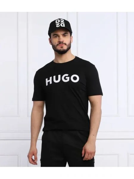 HUGO Tricou Dulivio negru