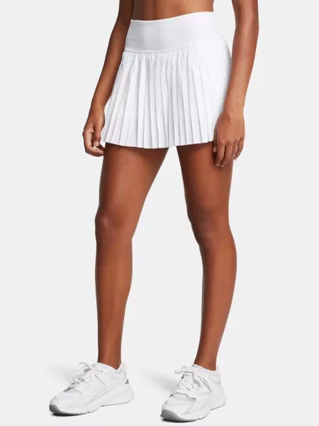 Plisovaná plisovaná sukňa Under Armour biela