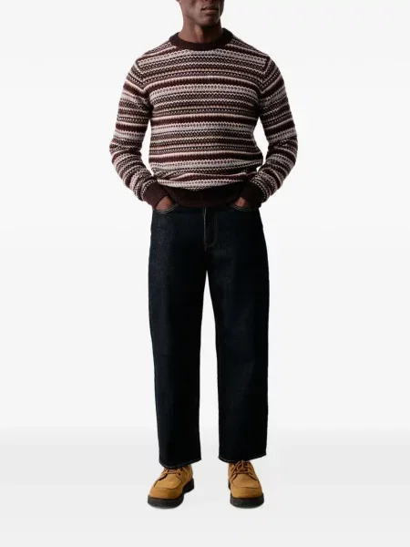 Sweter Mos Mosh brązowy