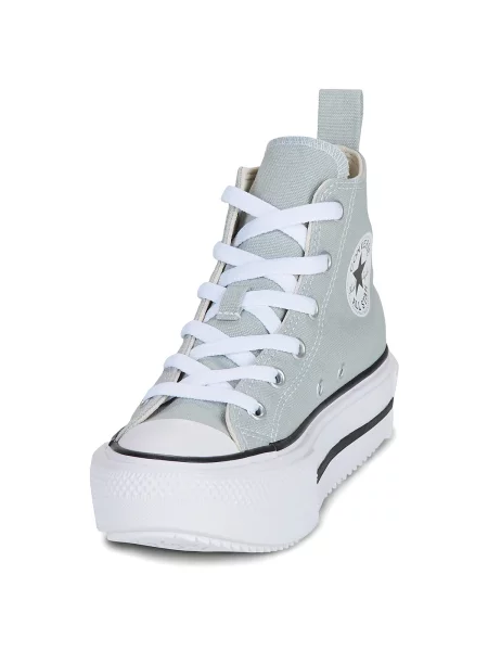 Členkové topánky Converse sivá