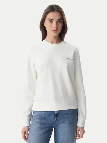 Tommy Jeans Majica ESS črna bela