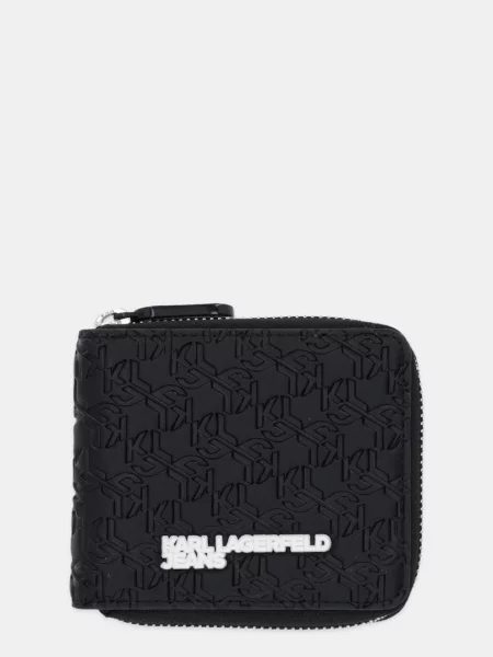 Karl Lagerfeld Jeans portofel negru